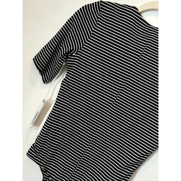 Everlane Striped Bodysuit Short Sleeves Size Small Supima Cotton. - Picture 13 of 15